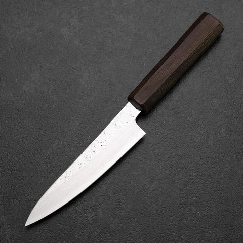 Petty VG-10 Nashiji Wenge Handle 135mm-[Musashi]-[Japanese-Kitchen-Knives]