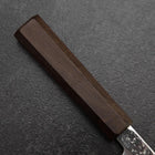 Petty VG-10 Nashiji Wenge Handle 135mm-[Musashi]-[Japanese-Kitchen-Knives]