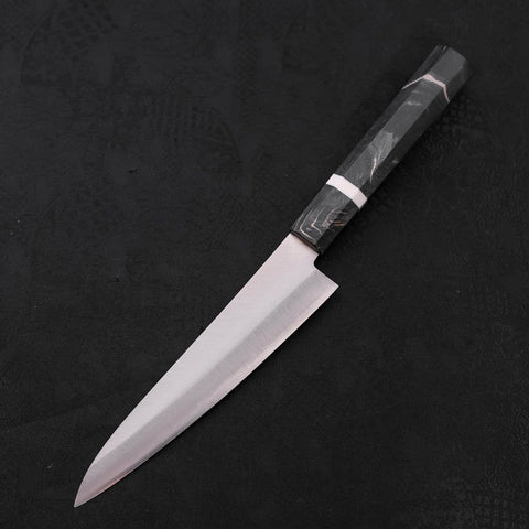 Petty VG-10 Polished Marbled Maple Handle 150mm (5.9”)-[Musashi]-[Japanese-Kitchen-Knives]