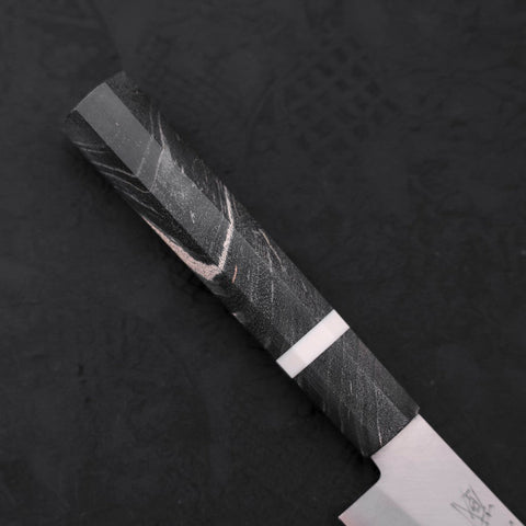 Petty VG-10 Polished Marbled Maple Handle 150mm (5.9”)-[Musashi]-[Japanese-Kitchen-Knives]