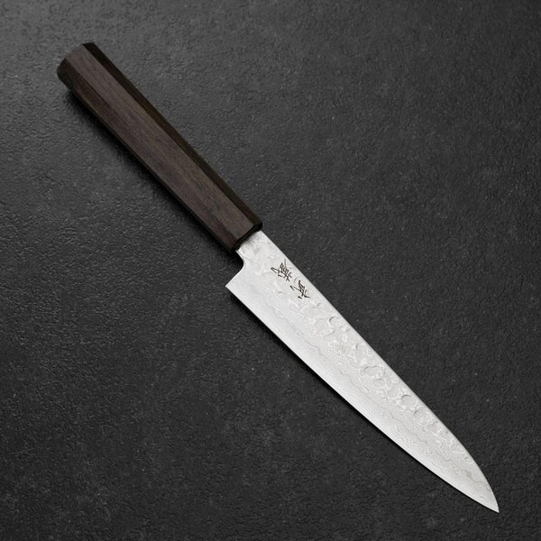 ペティナイフ VG-10 槌目 ダマスカス 灰檀柄 150mm – MUSASHI
