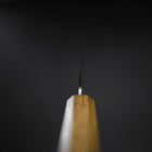 Petty VG-10 Tsuchime Damascus Yaki-Urushi Handle 150mm (5.9”)-[Musashi]-[Japanese-Kitchen-Knives]