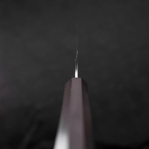 Petty VG-10 Tsuchime Ebony Handle 150mm (5.9”)-[Musashi]-[Japanese-Kitchen-Knives]