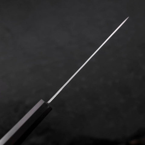 Petty VG-10 Tsuchime Ebony Handle 150mm (5.9”)-[Musashi]-[Japanese-Kitchen-Knives]