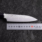 Petty VG-10 Tsuchime Oval Purple Handle 120mm (4.7”)-[Musashi]-[Japanese-Kitchen-Knives]