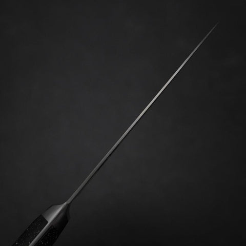 Petty VG-5 Tsuchime Black Marble Handle 120mm (4.7”)-[Musashi]-[Japanese-Kitchen-Knives]
