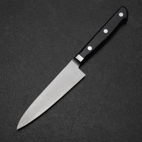 Petty VG-5 Tsuchime Black Marble Handle 120mm-[Musashi]-[Japanese-Kitchen-Knives]