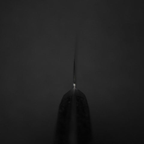 Petty VG-5 Tsuchime Black Marble Handle 120mm-[Musashi]-[Japanese-Kitchen-Knives]