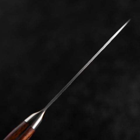 Petty VG-5 Tsuchime Western Brown Handle 90mm (3.5”)-[Musashi]-[Japanese-Kitchen-Knives]