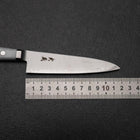 Petty VG-5 Tsuchime White Marble Handle 120mm-[Musashi]-[Japanese-Kitchen-Knives]