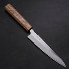 Petty White Steel #1 Polished Oak Handle 150mm (5.9”)-[Musashi]-[Japanese-Kitchen-Knives]