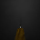 Petty White Steel #1 Tsuchime Oak Handle 140mm-[Musashi]-[Japanese-Kitchen-Knives]