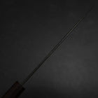 Petty White Steel #2 Kurouchi Zelkova Handle 150mm-[Musashi]-[Japanese-Kitchen-Knives]