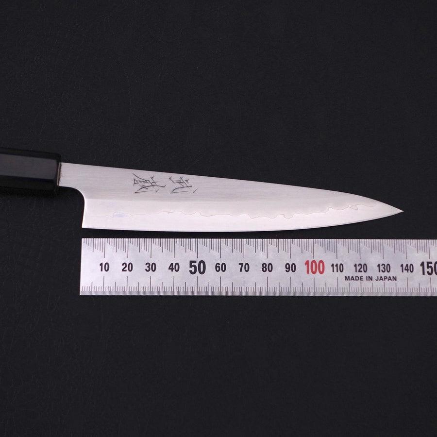 Petty White steel #1 Polished Buffalo Magnolia Handle 135mm-White steel #1-Polished-Japanese Handle-[Musashi]-[Japanese-Kitchen-Knives]