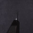 Petty ZA-18 Damascus Buffalo Ebony Handle 150mm (5.9”)-[Musashi]-[Japanese-Kitchen-Knives]