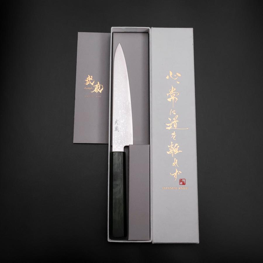 ペティ ZA-18 ダマスカス 黒檀柄 150mm – MUSASHI