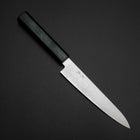 Petty ZA-18 Damascus Green Urushi Handle 150mm (5.9”)-[Musashi]-[Japanese-Kitchen-Knives]