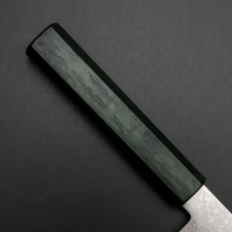 Petty ZA-18 Damascus Green Urushi Handle 150mm – MUSASHI
