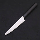 Petty ZDP-189 Polished Buffalo Ebony Handle 150mm (5.9”)-[Musashi]-[Japanese-Kitchen-Knives]