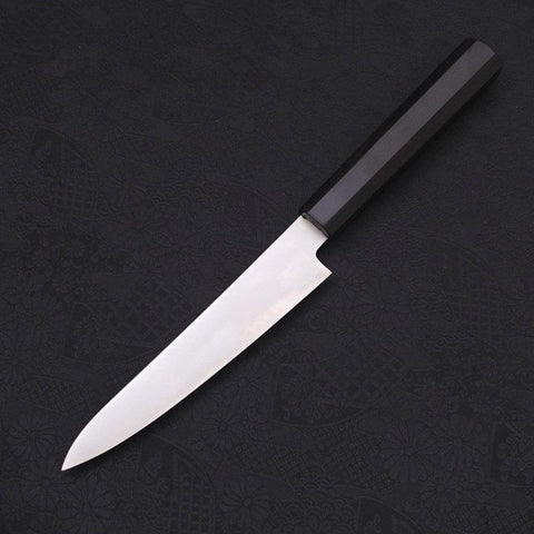 Petty ZDP-189 Polished Buffalo Ebony Handle 150mm (5.9”)-[Musashi]-[Japanese-Kitchen-Knives]