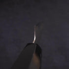 Petty ZDP-189 Polished Buffalo Ebony Handle 150mm (5.9”)-[Musashi]-[Japanese-Kitchen-Knives]