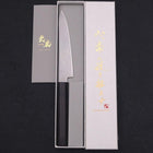Petty ZDP-189 Polished Buffalo Ebony Handle 150mm (5.9”)-[Musashi]-[Japanese-Kitchen-Knives]
