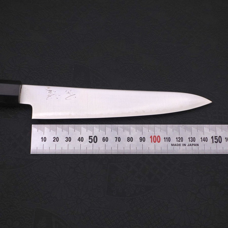 Petty ZDP-189 Polished Buffalo Ebony Handle 150mm-Polished-ZDP-189-Japanese Handle-[Musashi]-[Japanese-Kitchen-Knives]