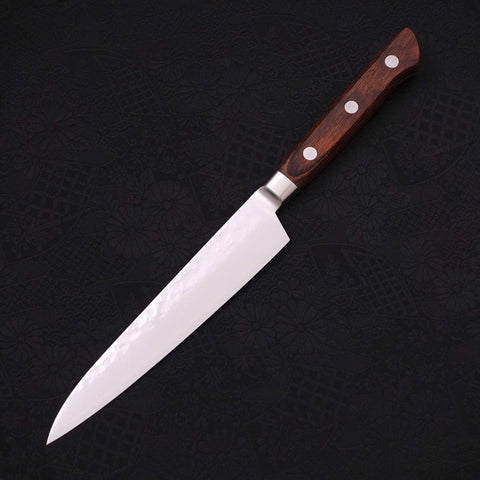 Petty knife VG-5 Tsuchime Western Handle 150mm (5.9”)-[Musashi]-[Japanese-Kitchen-Knives]