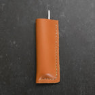 Pocket Knife VG-10 Wenge Outdoor Knives 60mm with Leather Sheath-[Musashi]-[Japanese-Kitchen-Knives]