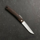 Pocket Knife VG-10 Wenge Outdoor Knives 60mm with Leather Sheath-[Musashi]-[Japanese-Kitchen-Knives]