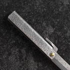 Pocket Knife White Steel #2 75mm Carbon Tsuchime Knifegata with Paulownia Wooden Box-[Musashi]-[Japanese-Kitchen-Knives]