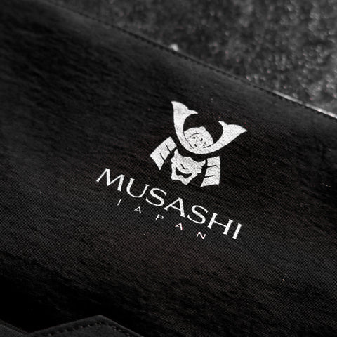 Musashi Japanese Style Kitchen Knife Roll Yamagata Kikkamon - Purple 2 Pockets Handmade