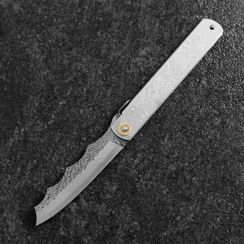 Ryubu-Dragon Higonokami Aogami 120mm-[Musashi]-[Japanese-Kitchen-Knives]