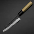 Sabaki Blue Steel #1 Kurouchi Buffalo Magnolia Handle 150mm-[Musashi]-[Japanese-Kitchen-Knives]