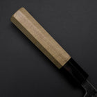 Sabaki Blue Steel #1 Kurouchi Buffalo Magnolia Handle 150mm-[Musashi]-[Japanese-Kitchen-Knives]