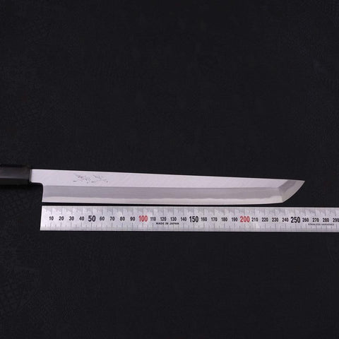 Sakimaru Takohiki Blue Steel #2 Kasumi Buffalo Magnolia Handle 270mm (10.6”)-[Musashi]-[Japanese-Kitchen-Knives]