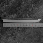 Sakimaru Takohiki Blue Steel #2 Kurouchi Buffalo Wenge Handle 270mm (10.6”)-[Musashi]-[Japanese-Kitchen-Knives]
