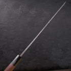 Sakimaru Takohiki Blue Steel #2 Kurouchi Buffalo Wenge Handle 300mm (11.8”)-[Musashi]-[Japanese-Kitchen-Knives]