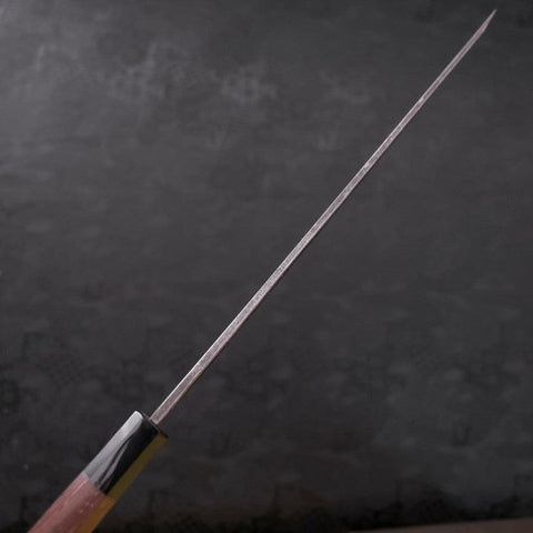 Sakimaru Takohiki Blue Steel #2 Kurouchi Buffalo Wenge Handle 300mm (11.8”)-[Musashi]-[Japanese-Kitchen-Knives]