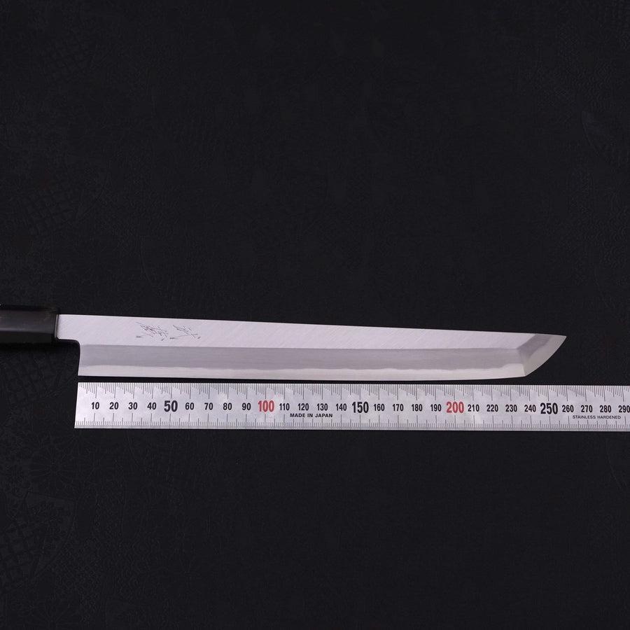 Sakimaru Takohiki Blue Steel #2 Kasumi Buffalo Magnolia Handle 270mm-[Musashi]-[Japanese-Kitchen-Knives]