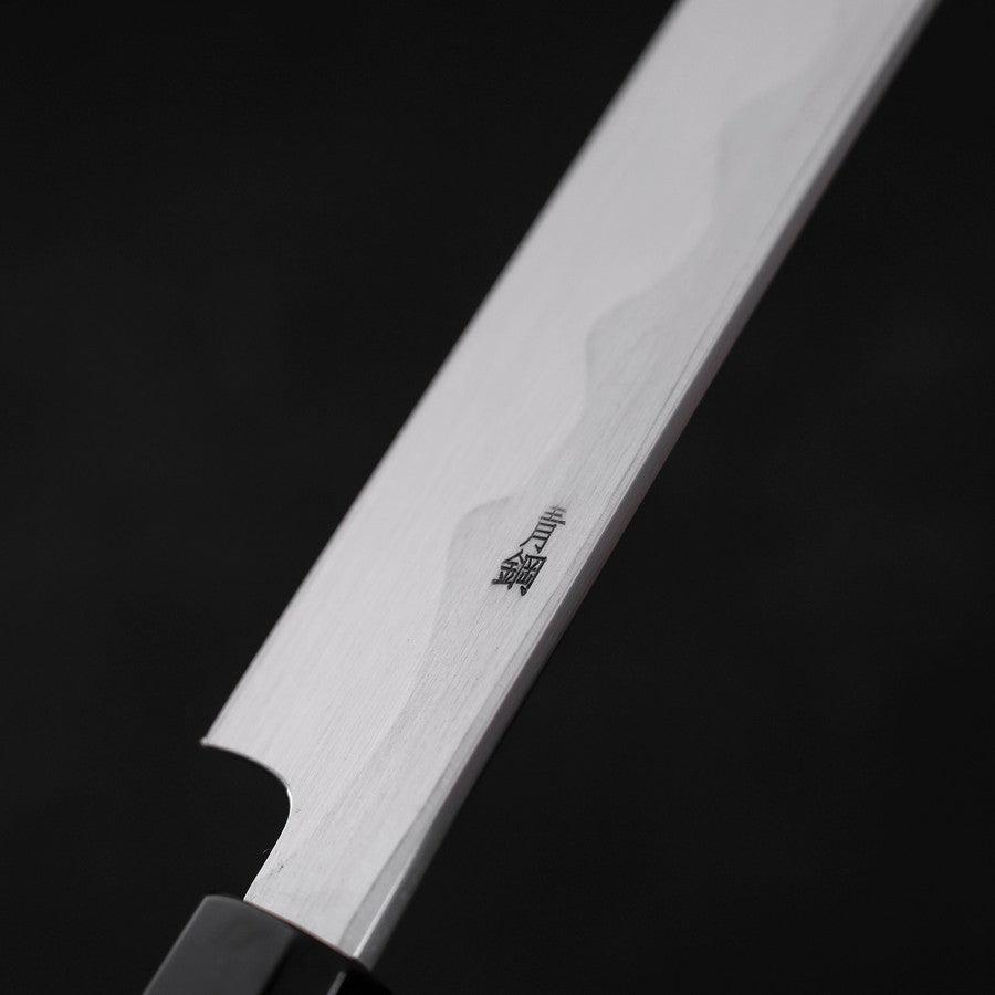 先丸蛸引 青紙2号 黒打 水牛ウェンジ柄 330mm – MUSASHI