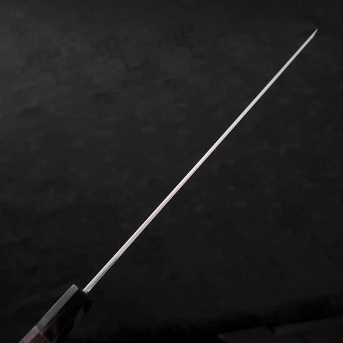 Sakimaru Takohiki Silver Steel #3 Damascus Buffalo Wenge Handle 300mm (11.8”)-[Musashi]-[Japanese-Kitchen-Knives]