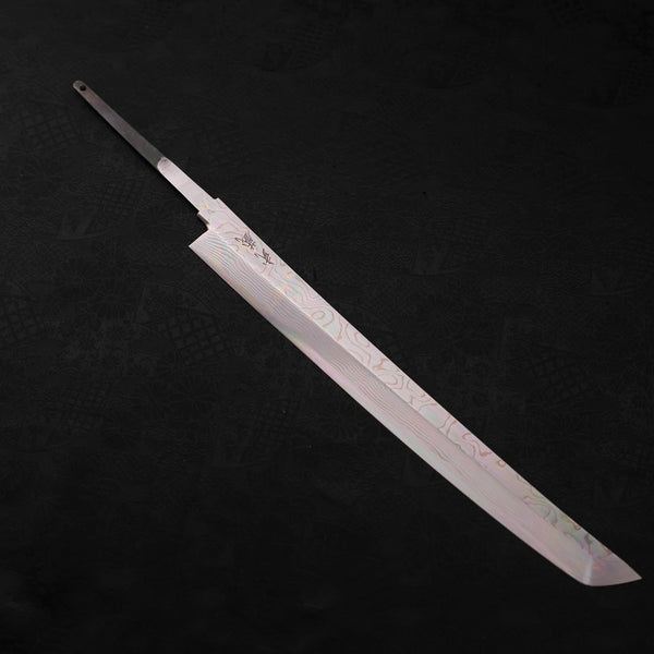 先丸蛸引 銀三 ニッケル ダマスカス 300mm – MUSASHI