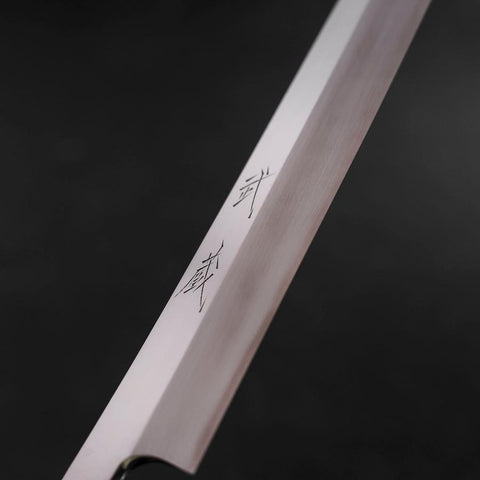 Sakimaru Takohiki VG-10 Mirror Buffalo Ebony Handle 300mm (11.8”)-[Musashi]-[Japanese-Kitchen-Knives]
