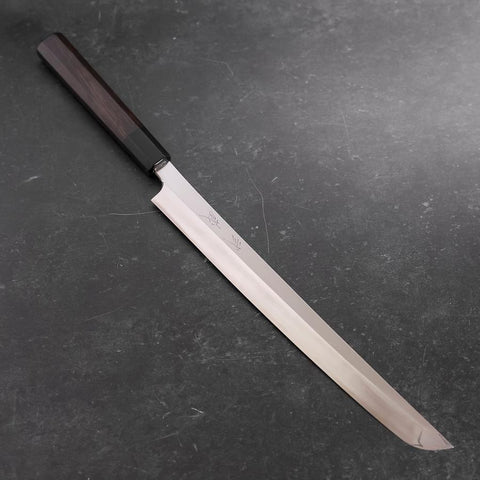 Sakimaru Takohiki VG-10 Mirror Buffalo Ebony Handle 300mm (11.8”)-[Musashi]-[Japanese-Kitchen-Knives]