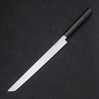 Sakimaru Takohiki White Steel #2 Kasumi Buffalo Ebony Handle 270mm (10.6”)-[Musashi]-[Japanese-Kitchen-Knives]
