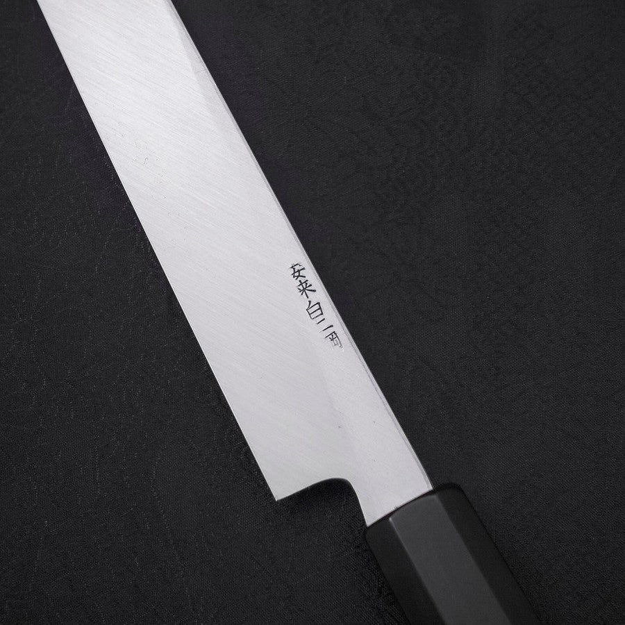 先丸蛸引白紙2號鋼霞八角水牛柄270mm – MUSASHI