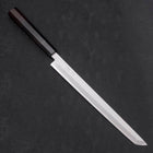 Sakimaru Takohiki White Steel #2 Kasumi Buffalo Ebony Handle 270mm (10.6”)-[Musashi]-[Japanese-Kitchen-Knives]