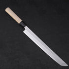 Sakimaru Takohiki White Steel #2 Kasumi Buffalo Magnolia Handle 270mm (10.6”)-[Musashi]-[Japanese-Kitchen-Knives]