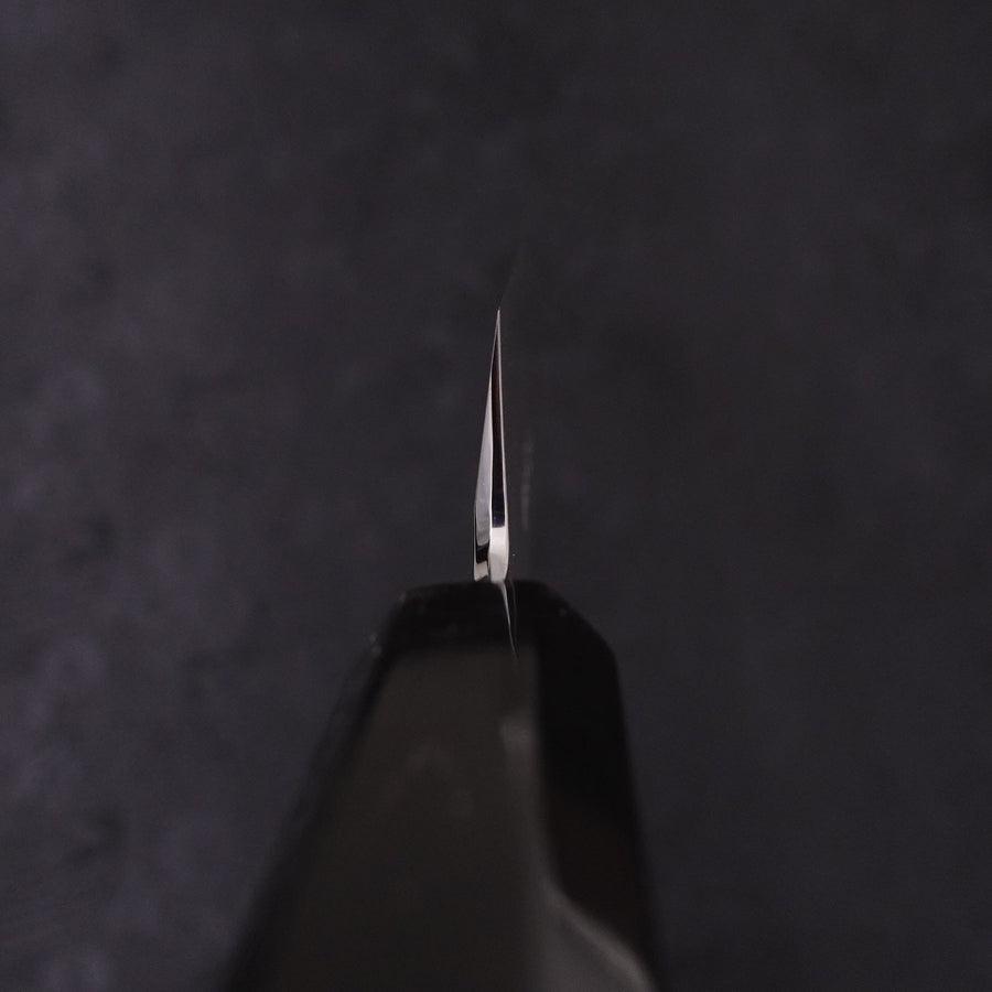 先丸蛸引 白二水本焼 月富士 鏡面 黒檀水牛柄 270mm – MUSASHI